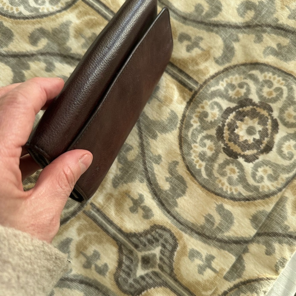 Vintage Osgoode Marley RFID Tri-fold Checkbook Wallet